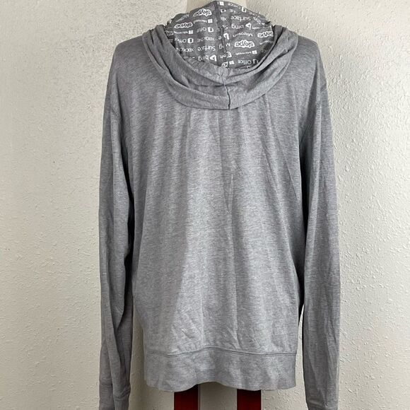 EUC District Womens Gray Microsoft Zip-up Hoodie Size XL - Picture 4 of 7